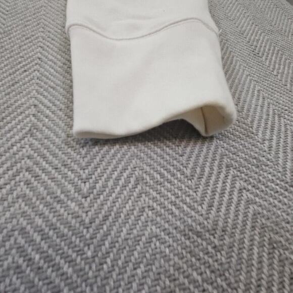 True Religion Men's Pullover Colorblock Hoodie Sweatshirt White Black 103140 LG - Picture 10 of 16